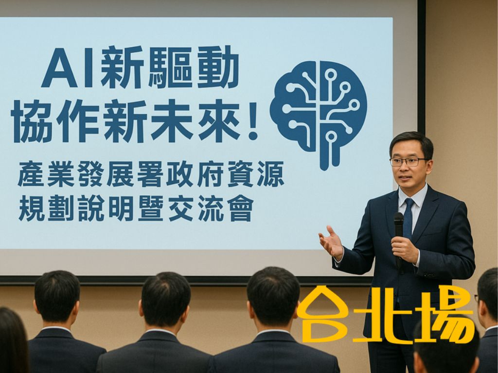 1141029- AI新驅動協作新未來!產業發展署政府資源規劃說明暨交流會【台北場】